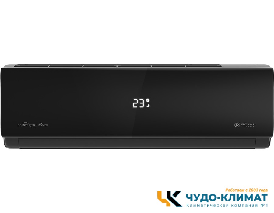 Настенный внутренний блок мульти сплит-системы Royal Clima Multi Gamma Attica Nero RCI-AND09HN