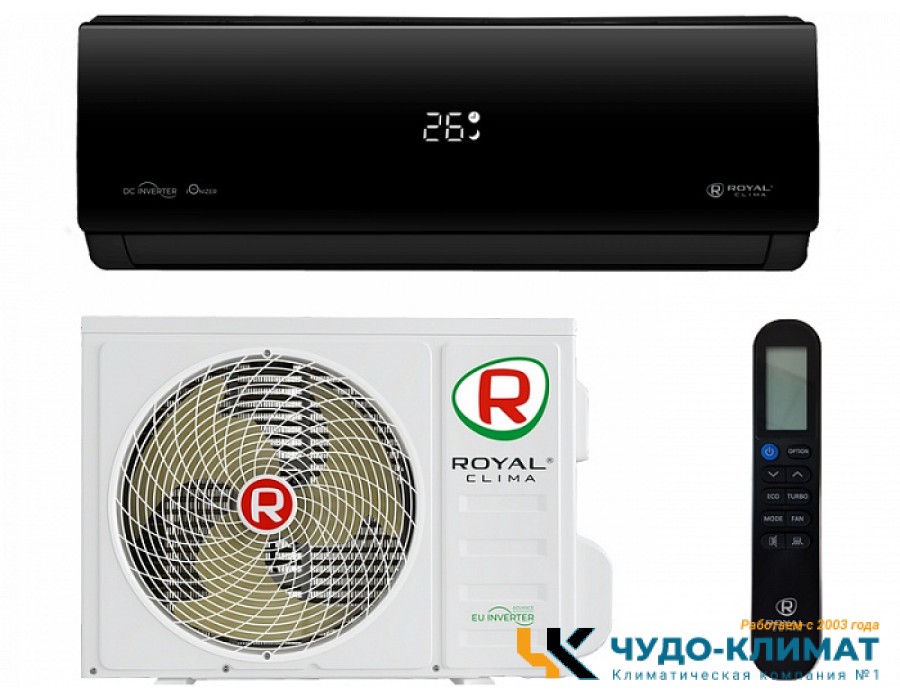 Кондиционер Royal Clima Attica Nero RCI-AN22HN