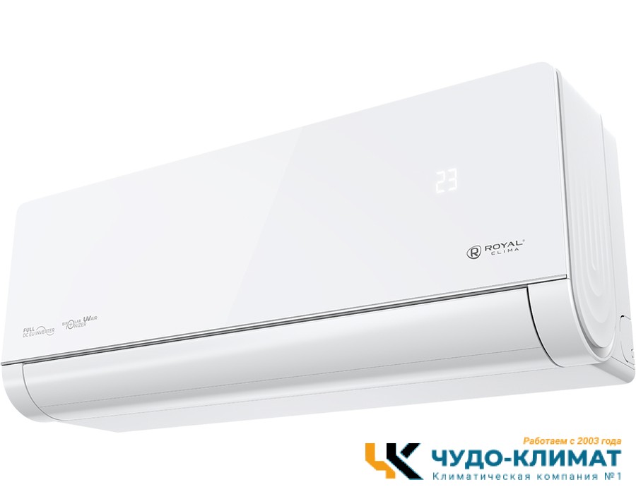 Кондиционер Royal Clima Royal supremo blanco RCI-RSB40HN