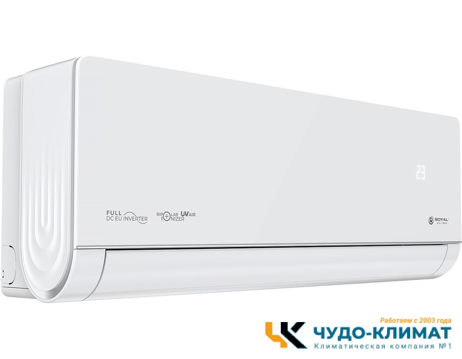 Кондиционер Royal Clima Royal supremo blanco RCI-RSB40HN