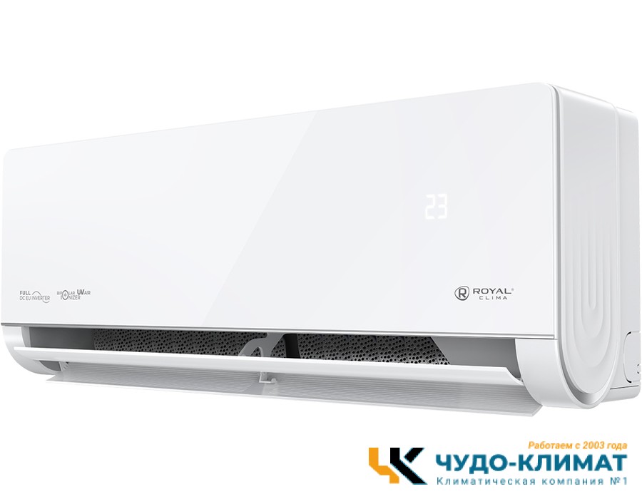 Кондиционер Royal Clima Royal supremo blanco RCI-RSB40HN