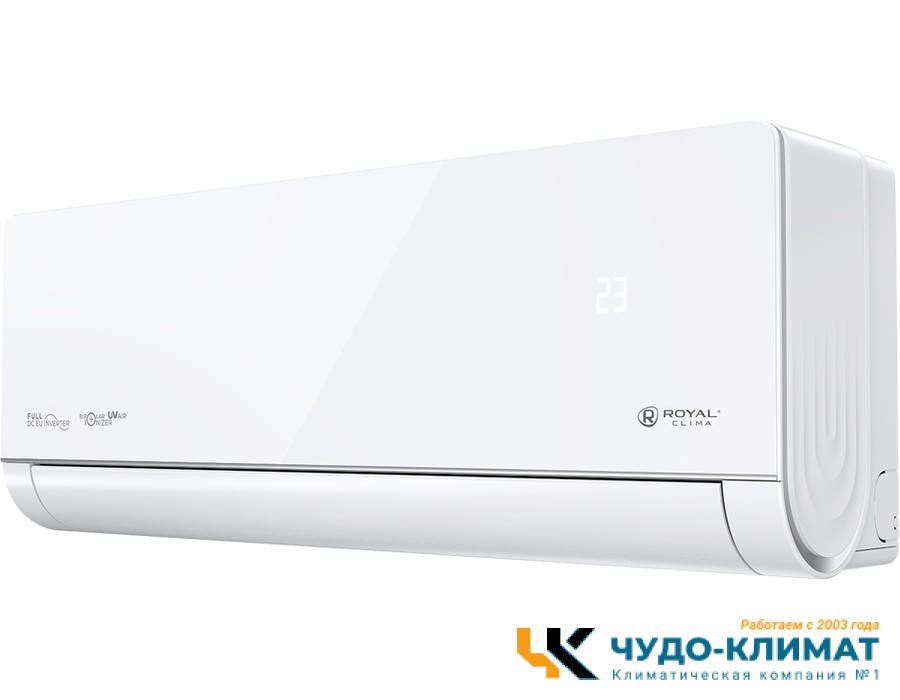 Кондиционер Royal Clima Royal supremo blanco RCI-RSB40HN