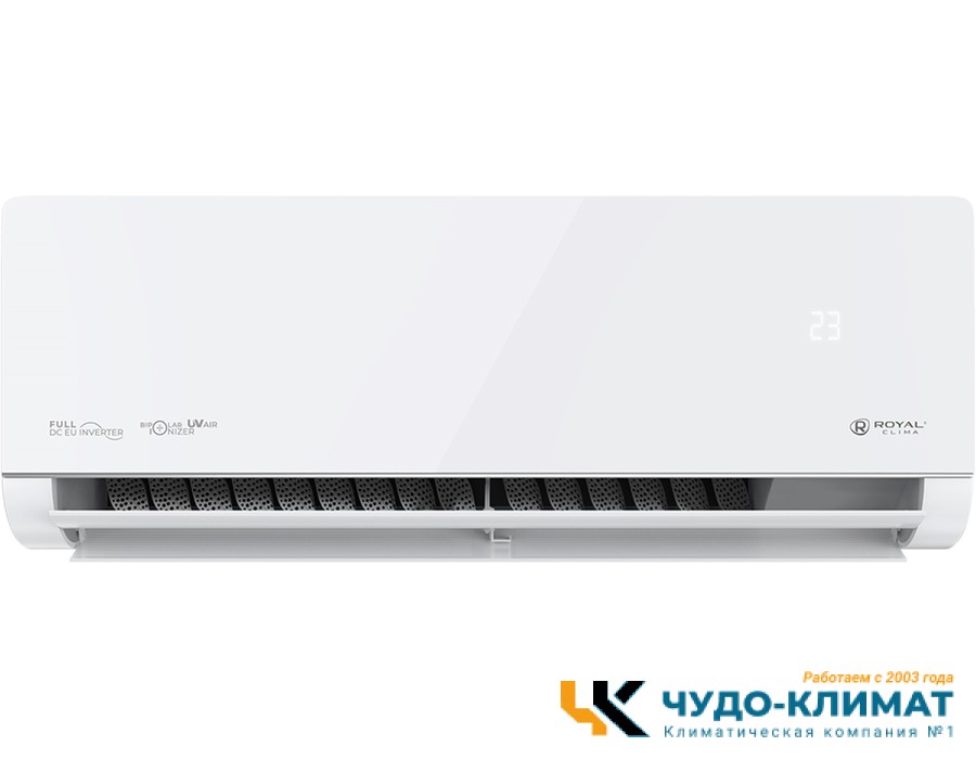 Кондиционер Royal Clima Royal supremo blanco RCI-RSB75HN