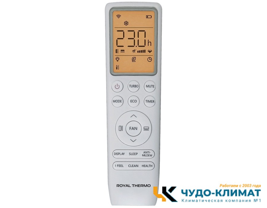 Кондиционер Royal Thermo Barocco RTBI-24HN8_V2/black