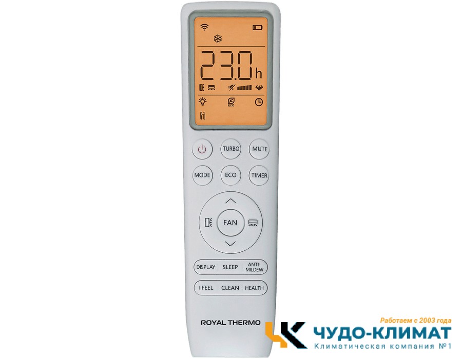 Кондиционер Royal Thermo Barocco RTBI-18HN8/white