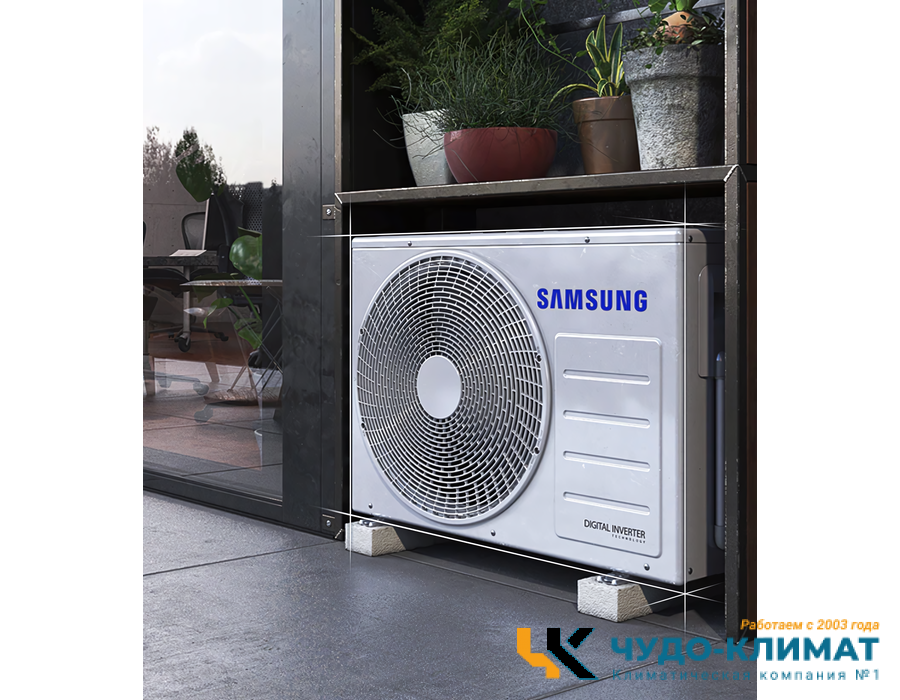 Кассетный кондиционер Samsung AC071NN4DKH/EU/AC071MXADKH/EU
