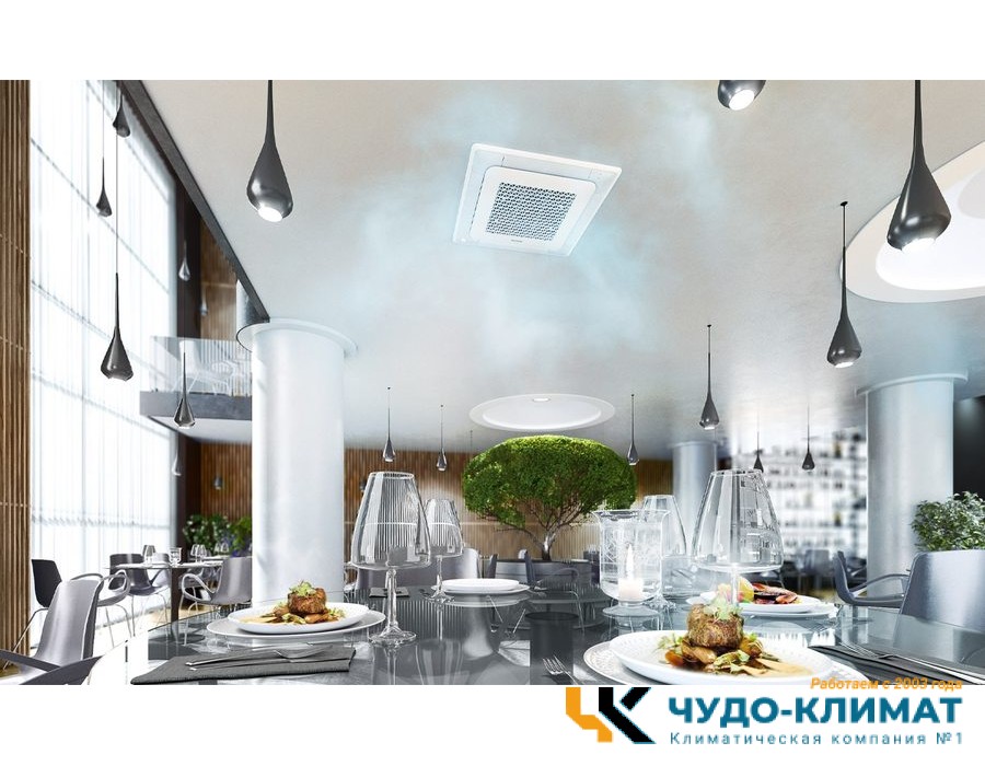 Кассетный внутренний блок мульти сплит-системы Samsung AJ026TNNDKH/EA