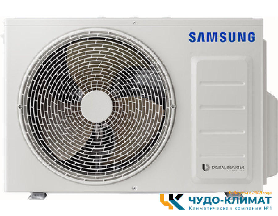 Внешний блок мульти сплит-системы на 2 комнаты Samsung Free Match AJ050TXJ2KH/EA