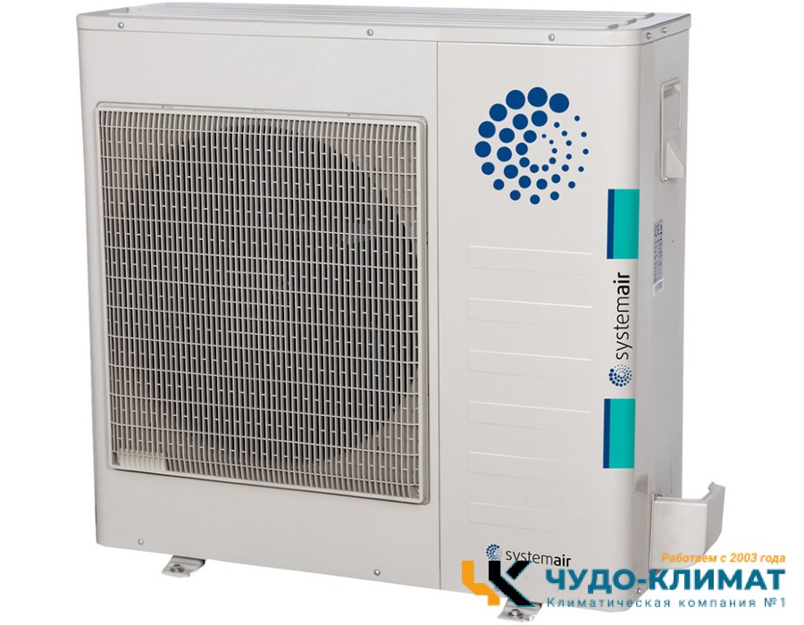 Кассетный кондиционер Systemair SYSPLIT CASSETTE 24 EVO HP Q