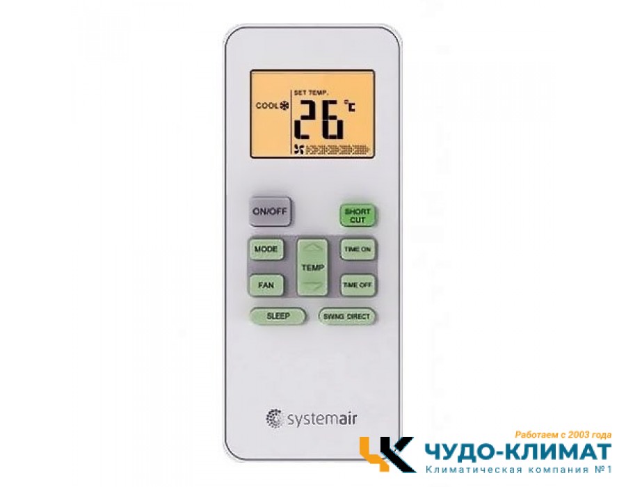 Колонный кондиционер Systemair SYSPLIT FLOOR 60 HP R
