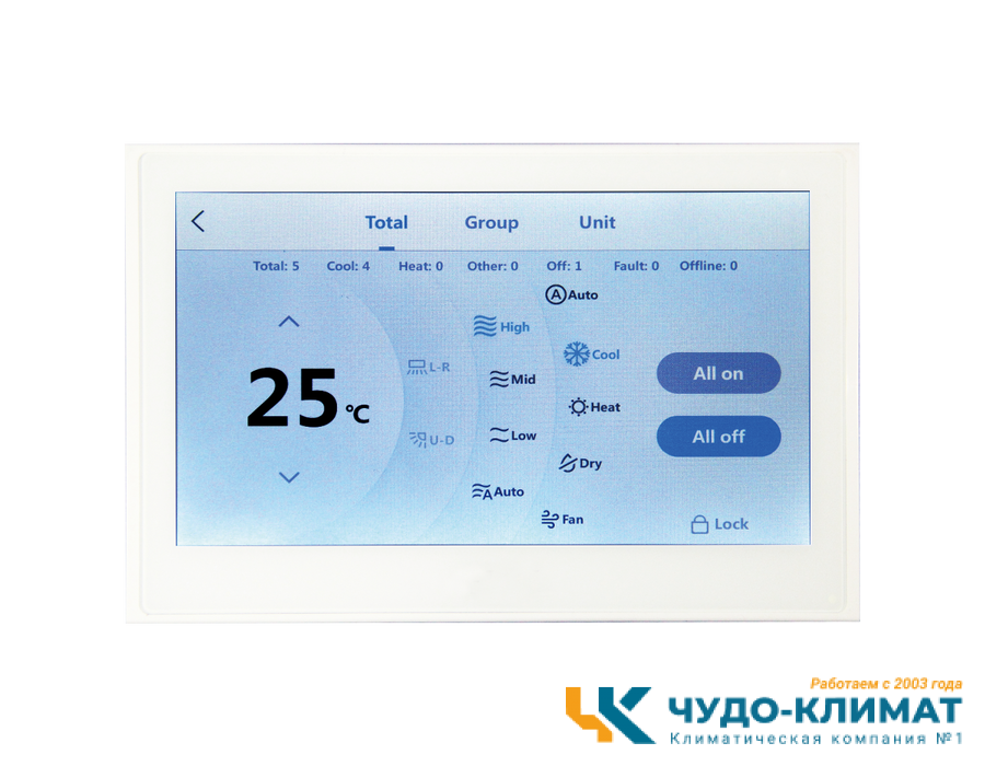 Напольно-потолочный кондиционер Systemair SYSPLIT SIMPLE CEILING 18 HP Q