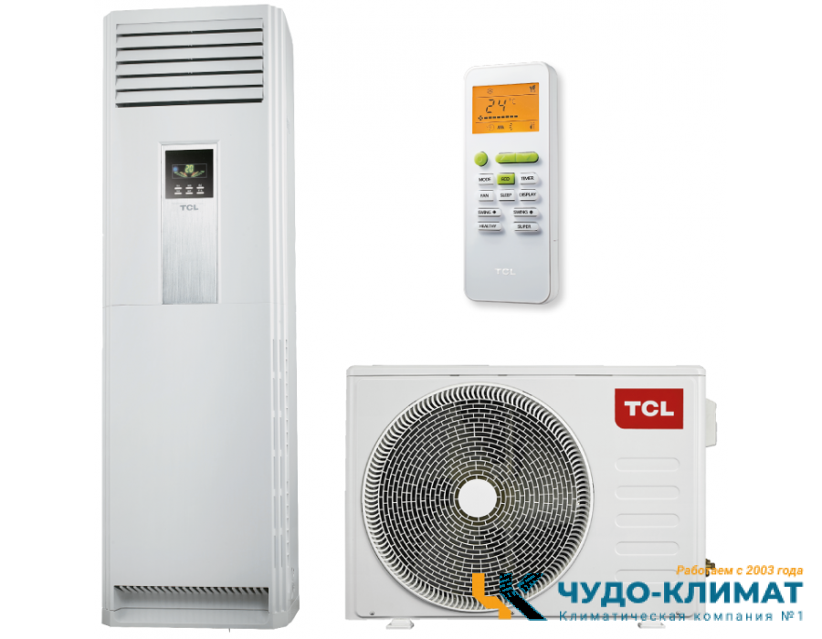 Колонный кондиционер TCL TFC-24HRA