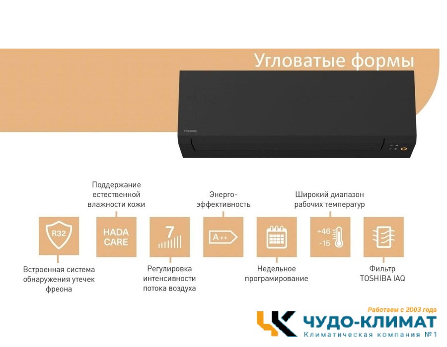 Настенный внутренний блок мульти сплит-системы Toshiba RAS-B16G3KVSGB-E