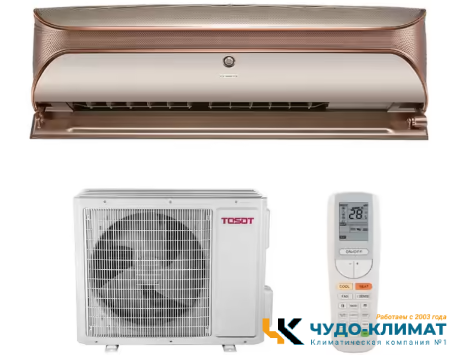 Кондиционер Tosot Triangle T09H-STR/I-G/T09H-STR/O