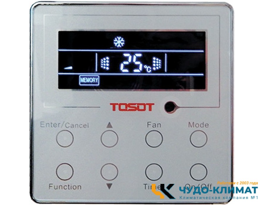 Кассетный внутренний блок мульти сплит-системы Tosot T18H-FCA/I4/TC03P-LC