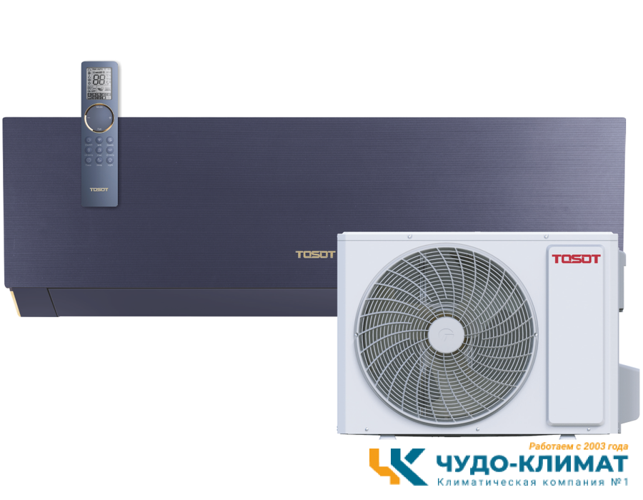 Кондиционер Tosot Clivia Deluxe T24H-SCD/I/T24H-SCD/O