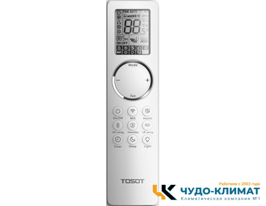Кондиционер Tosot Clivia T24H-SCW/I/T24H-SCW/O