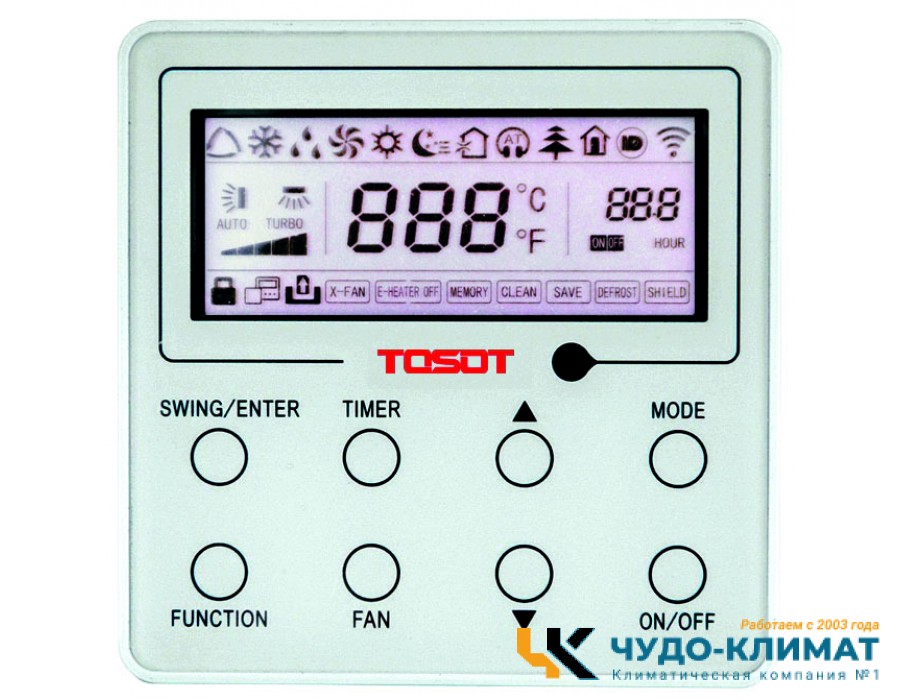 Кассетный кондиционер Tosot T36H-ILC/I/TF06P-LC/T36H-ILU/O