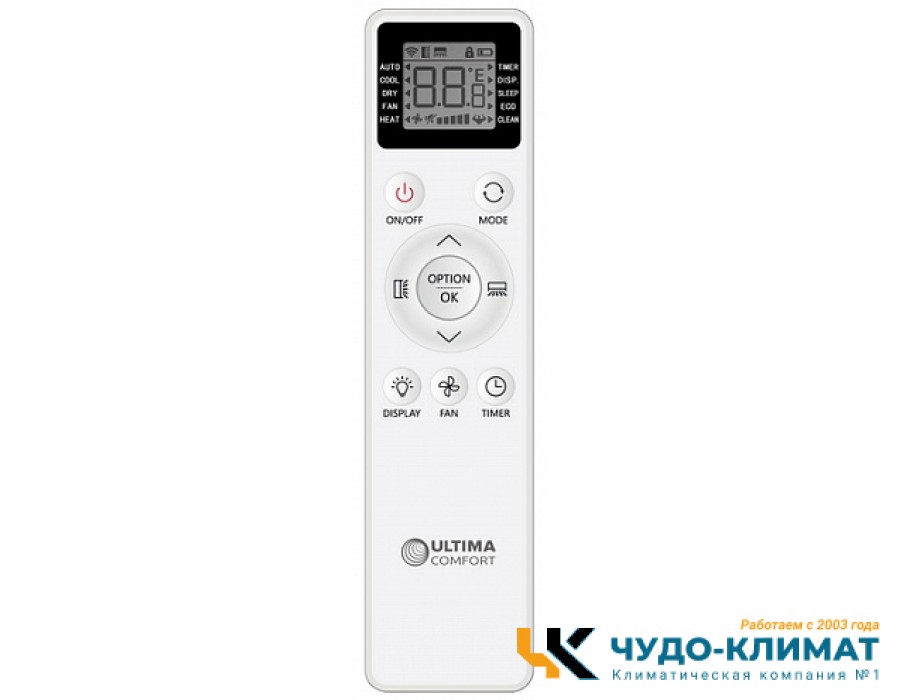 Настенный внутренний блок мульти сплит-системы ULTIMA COMFORT Eclipse Free match UC-ECM12PN
