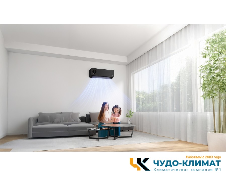 Кондиционер VIOMI Cross 2 Black KFR-35GW/Y4CM1-A++/A+