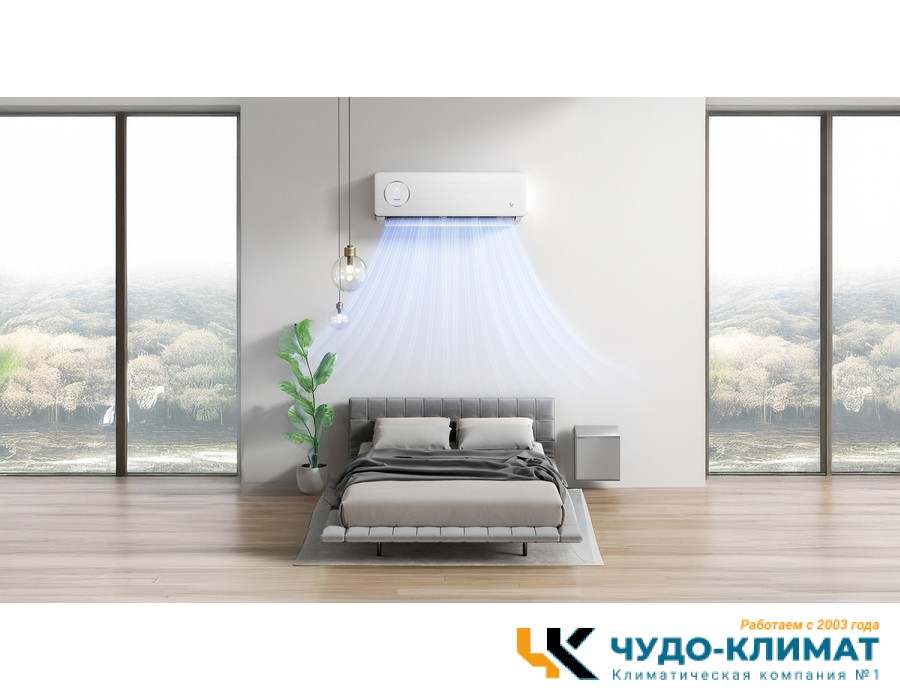 Кондиционер VIOMI Cross 2 White KFR-25GW/Y4CM2-A++/A+