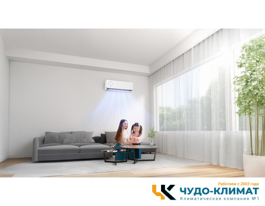 Кондиционер VIOMI Cross 2 White KFR-25GW/Y4CM2-A++/A+