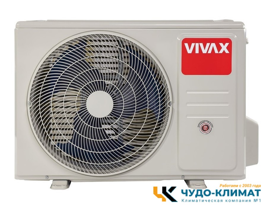 Кондиционер VIVAX V Design ACP-12CH35AEVI/ACP-12CH35AEVI GRAY MIRROR