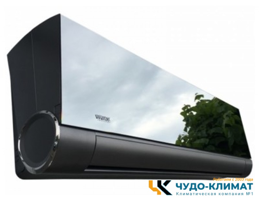 Кондиционер VIVAX V Design ACP-12CH35AEVI/ACP-12CH35AEVI GRAY MIRROR